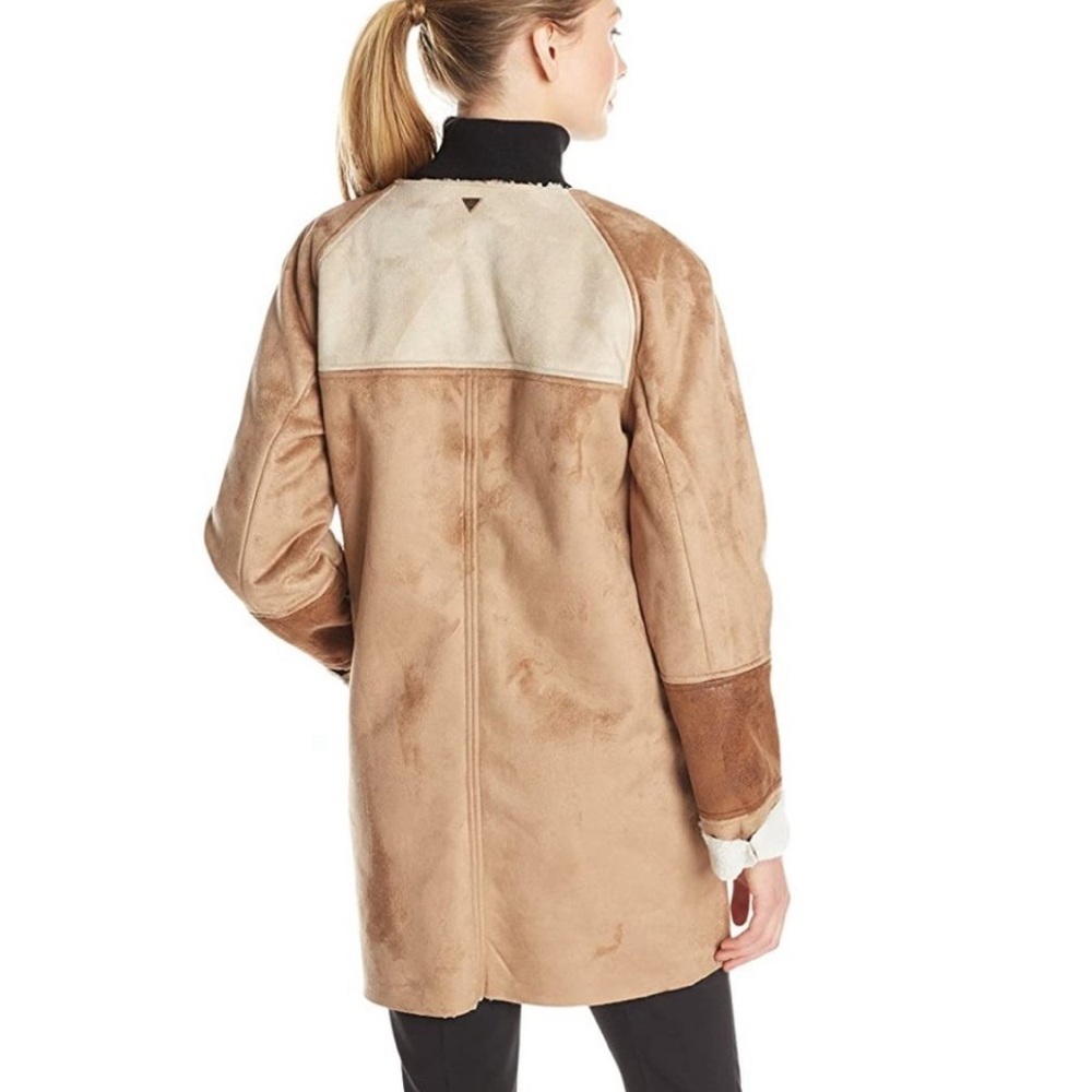 Sam Elderman Patchwork Aiden Color-Block faux She… - image 4